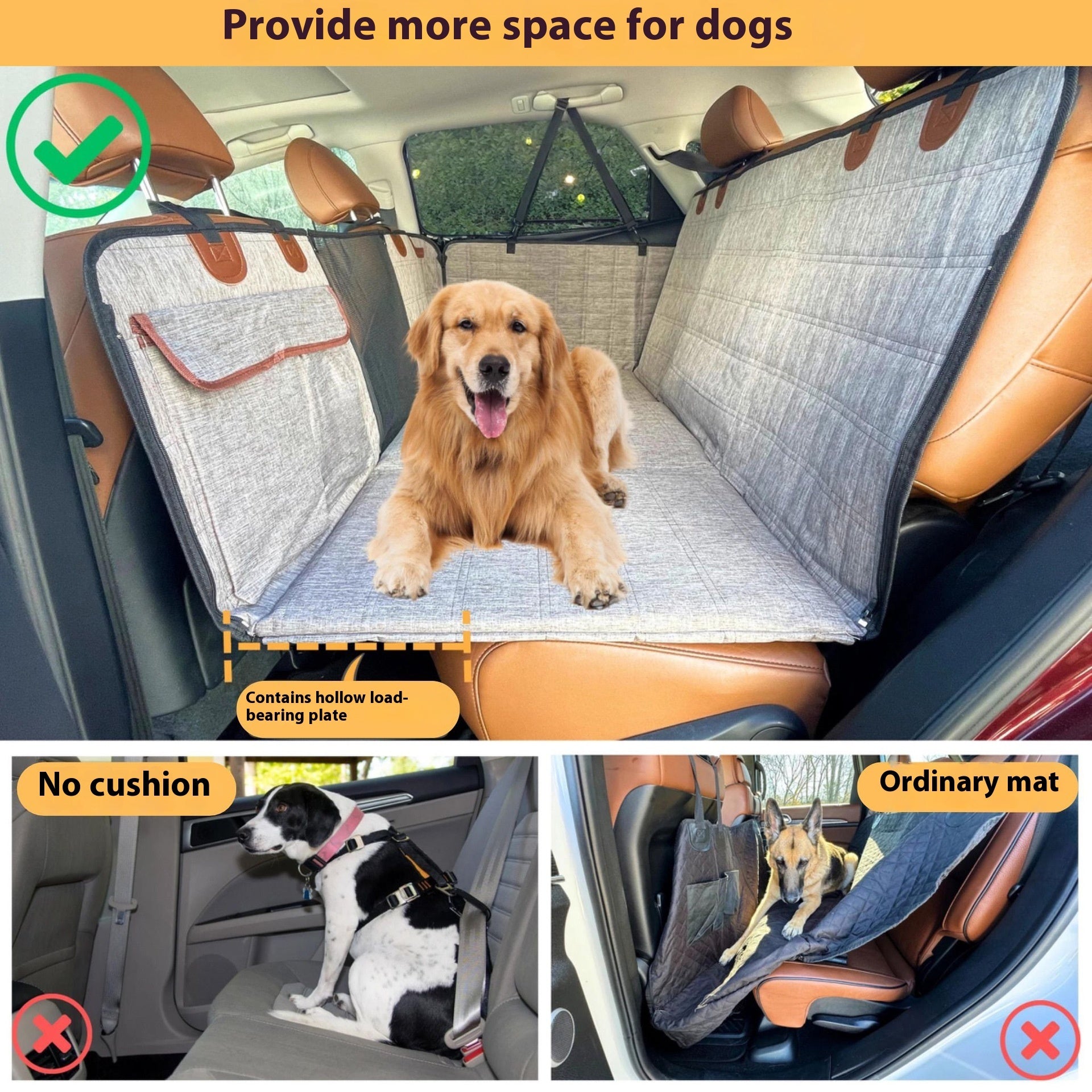 Pet pad Car dog bed